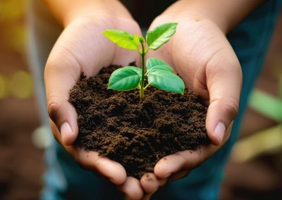 Seedlings earth day